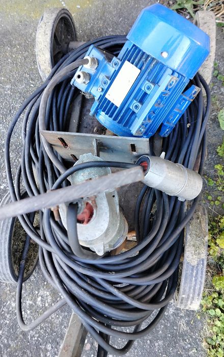 Silnik elektryczny 1.1kw + kabel