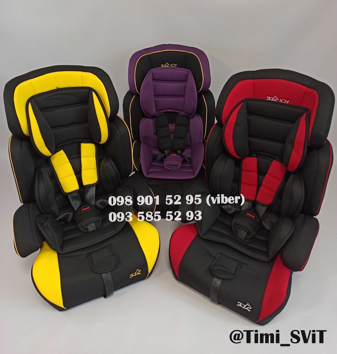 Дитяче універсальне автокрісло бустер Joy (9-36кг)