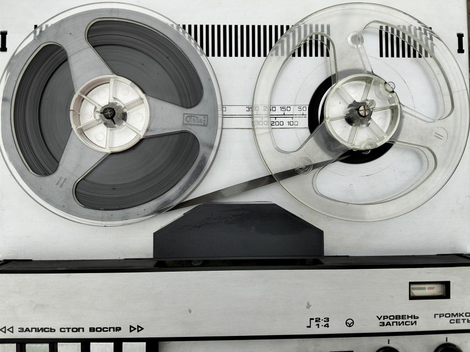 Срочно Катушечный магнитофон Нота-304 СССР 1978 г. рабочий