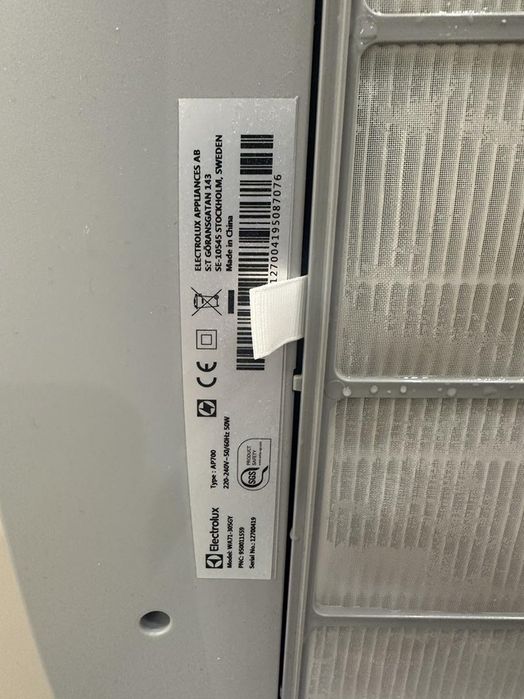 очищувач повітря електролюкс