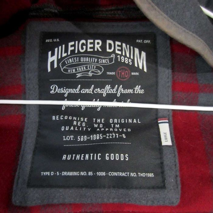 Шерстяное пальто с капюшоном Tommy Hilfiger