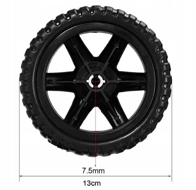 KÓŁKO DO WÓZKA NA ZAKUPY Torby Zakupowej DUŻE 13cm Uniwersalne SOLIDNE
