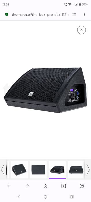 Monitory sceniczne , The Box PRO DSX 112M