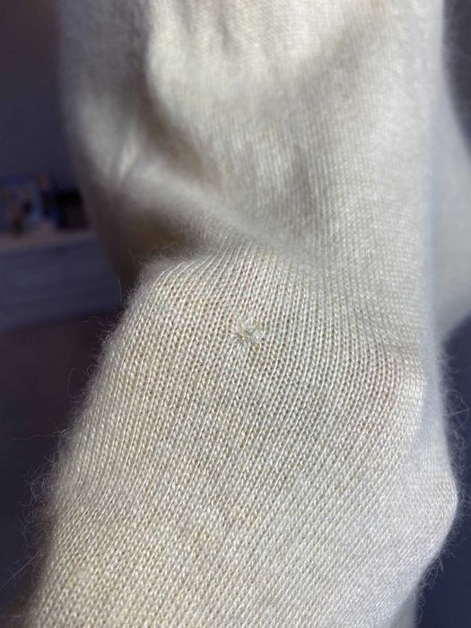 Luksusowy sweter damski premium głęboki kopertowy dekolt na wiosnę