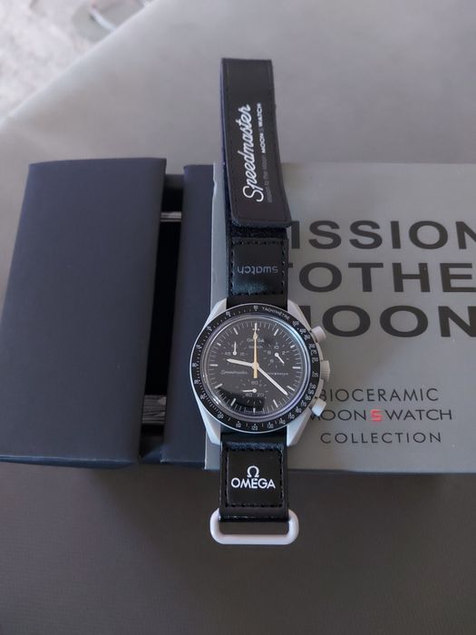 Swatch omega moon