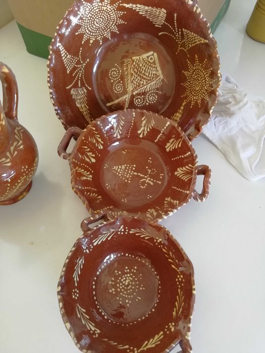 Louça em barro diversa