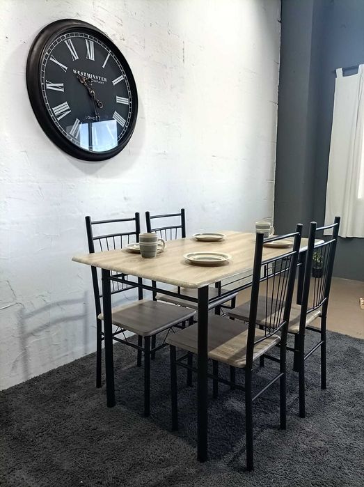 Mesas NOVAS+4 cadeiras cafes restaurantes particulares paga na entrega