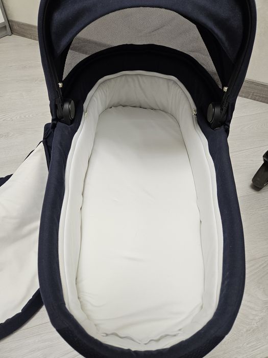 Коляска 2 в 1 Cybex Balios S Lux  Ocean Blue синій