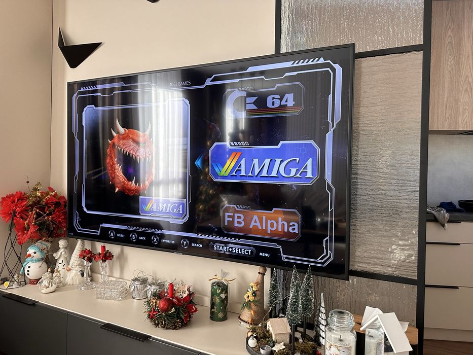 Retro Konsola 4K, 41tys gier, 2 pady, bezprzewodowa, Psx, C64