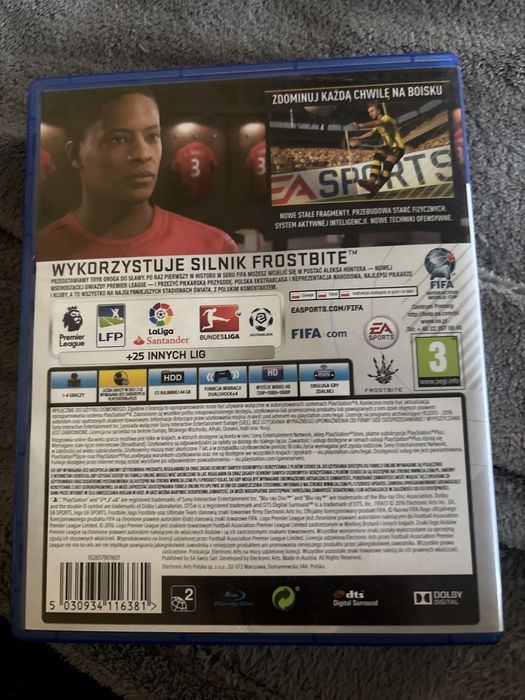 Gra Fifa 17 na ps4