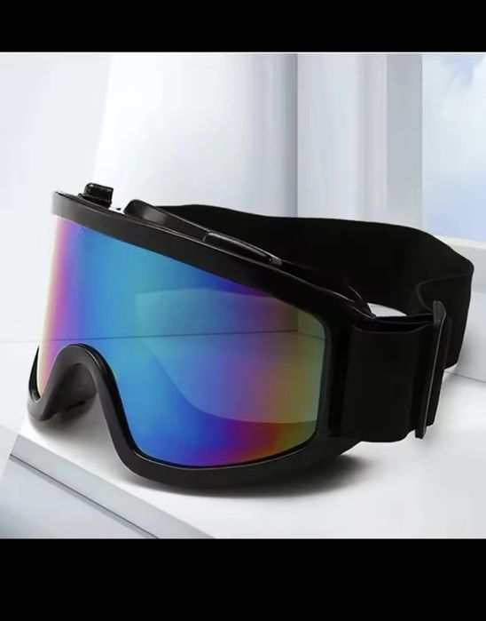 Nowe duże gogle narciarskie poliweglan