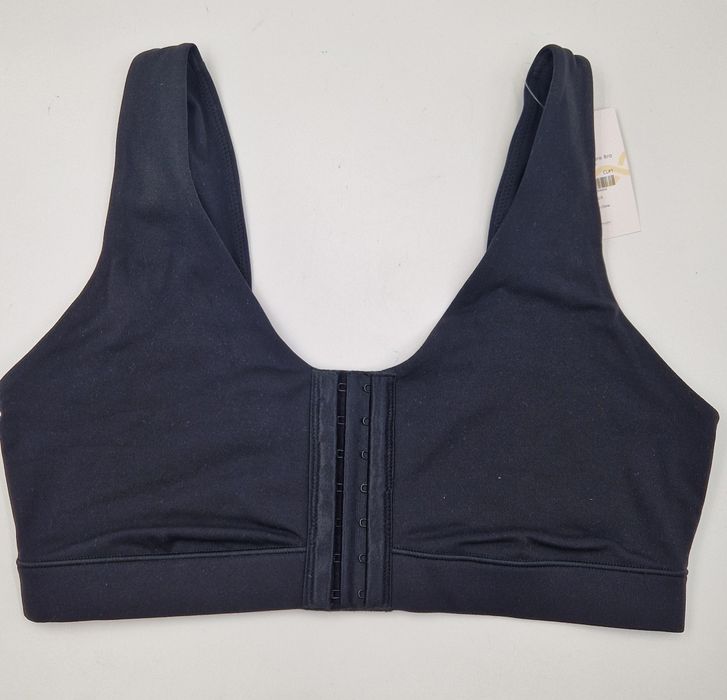 miękki biustonosz w kolorze czarnym, rozmiar M