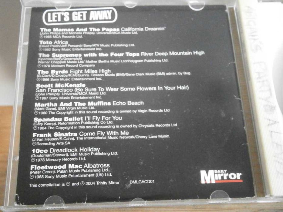 Let's Get Away cd
