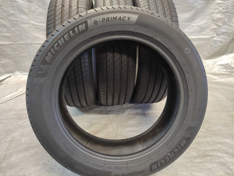 4x Opony letnie Michelin e-primacy 195/60/18 96H jak NOWE