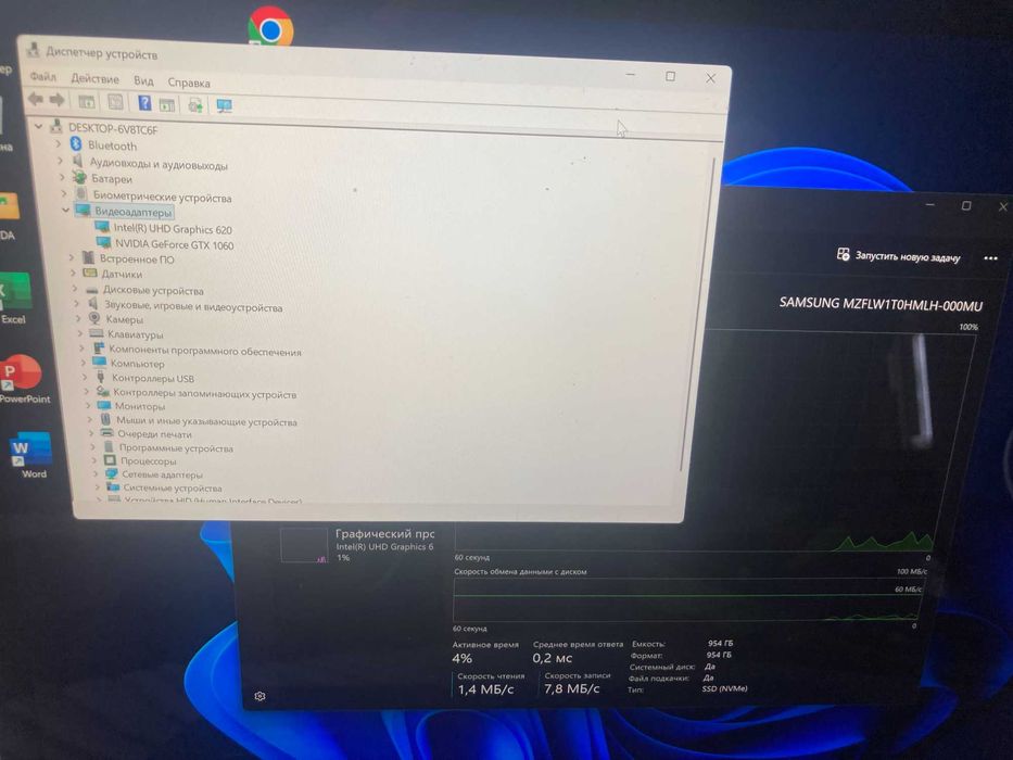 i7,16GB,256,NVIDIA GTX1060 6GB Трансформер Microsoft Surface Book 2 15