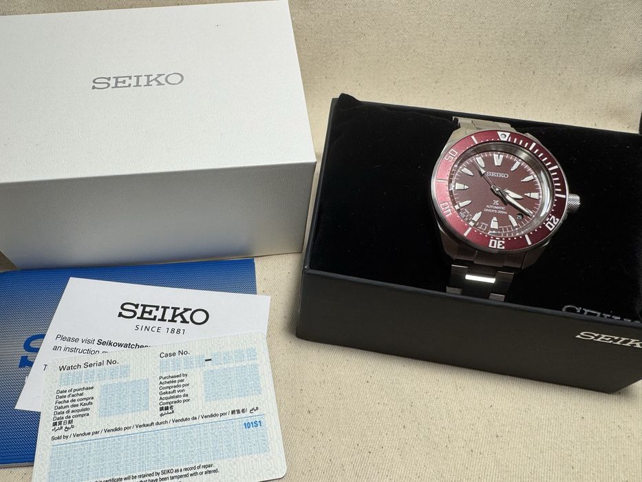 Seiko Prospex Samurai SRPL11