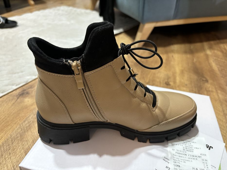 Buty botki ocieplane nowe