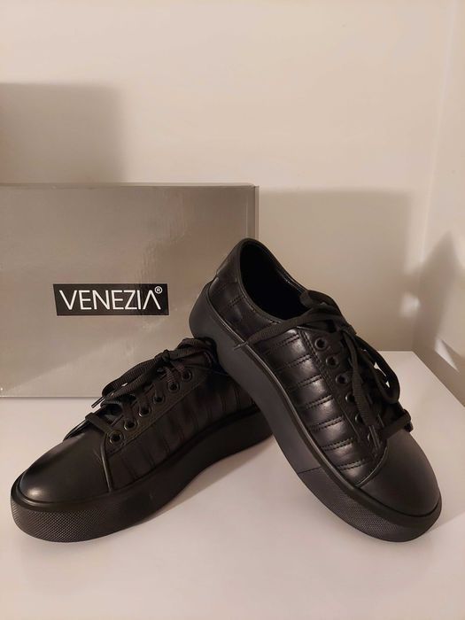 Sneakersy Venezia skórzane NOWE