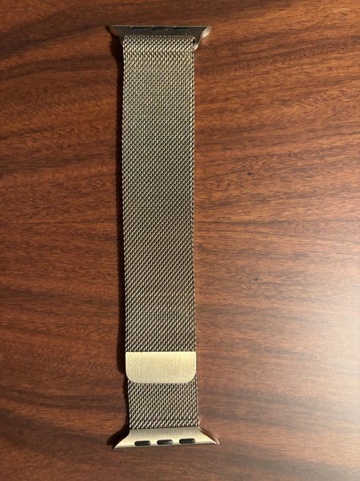 Pulseira apple watch, marca Apple, dourada