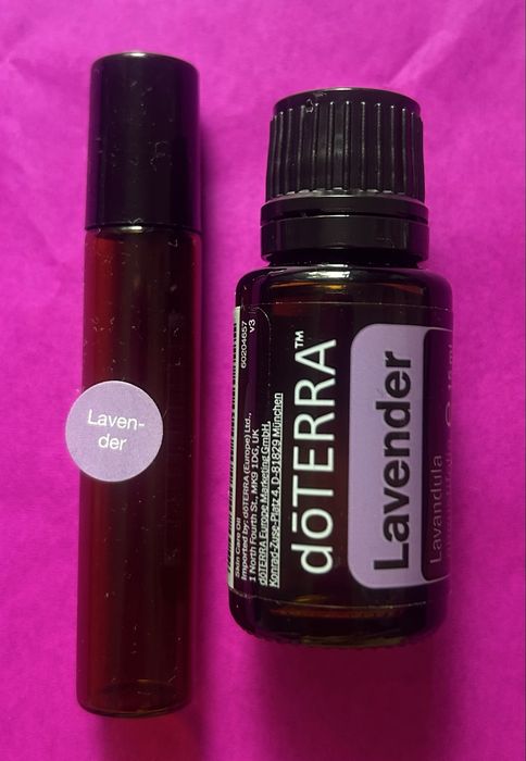Rollon 10 ml  z olejku Doterra lawenda relax wyciszenie 10 procent