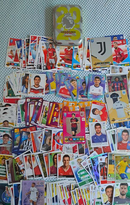 229 Cromos e Cards - Sem repetidos - Diversas Coleções de Futebol