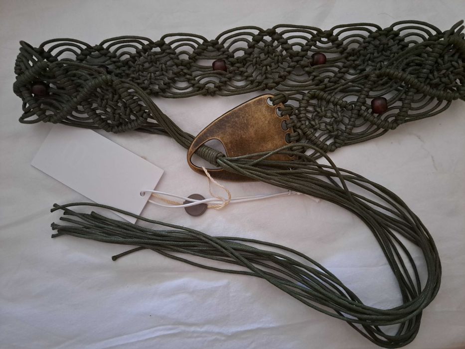 Cinto verde caqui