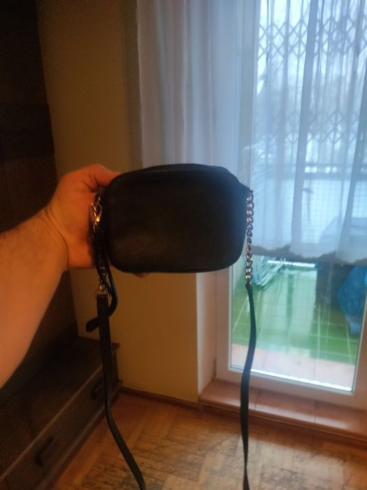 brązowa kopertówka Michael Kors