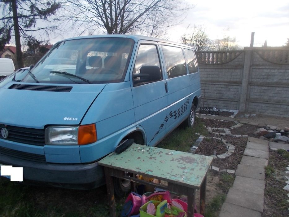 Volkswagen Transporter T4,1,9 diesel zwykły,wspoma,na części