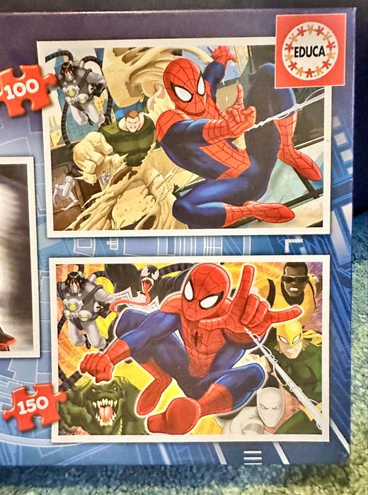 3 Puzzles Educa Spider-Man