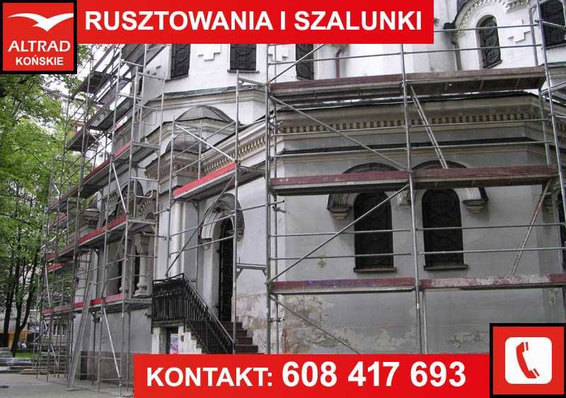 Rusztowania Ramowe, Rusztowania Fasadowe, Rusztowanie Aluminiowe - FV