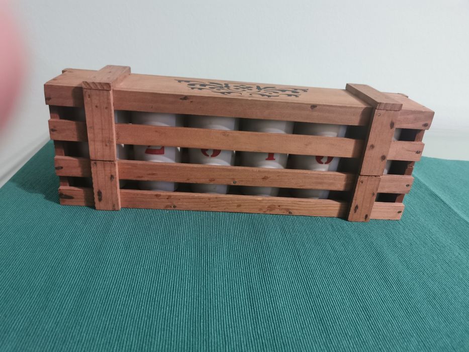 Conjunto de copos secla numerados