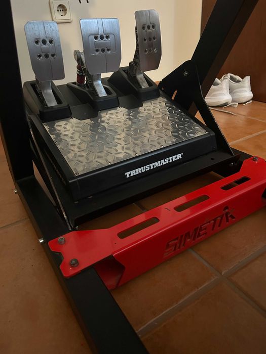 cockpit simetik / pedais TLCM / volante Logitech 923