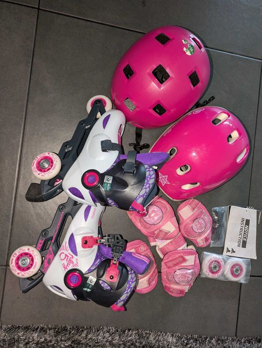Patins em linha de crianca