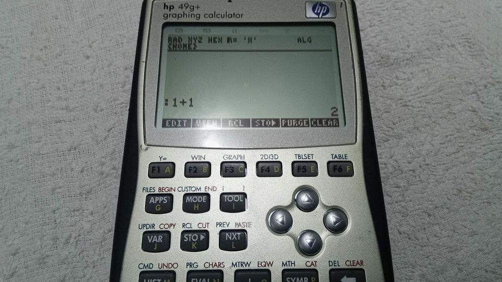 Calculadora Gráfica HP 49g+