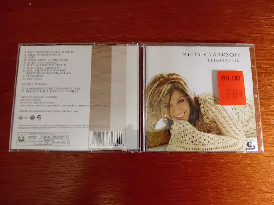 Kelly Clarkson Thankful Album CD 2003