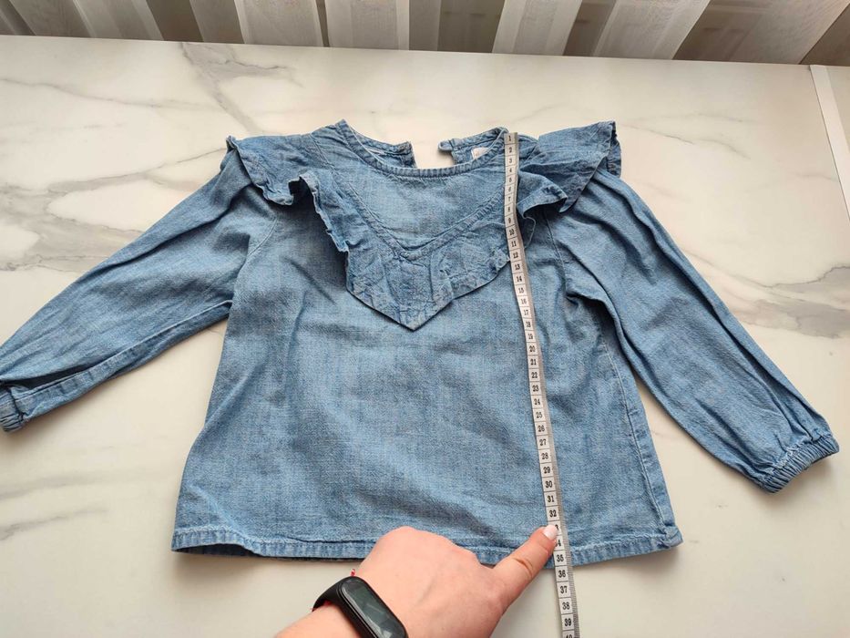 Джинсовий костюмчик на дівчинку 86 - 92 розмір