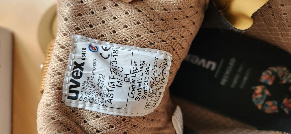 Uvex 3 X flow тактические ботинки 48 розмір