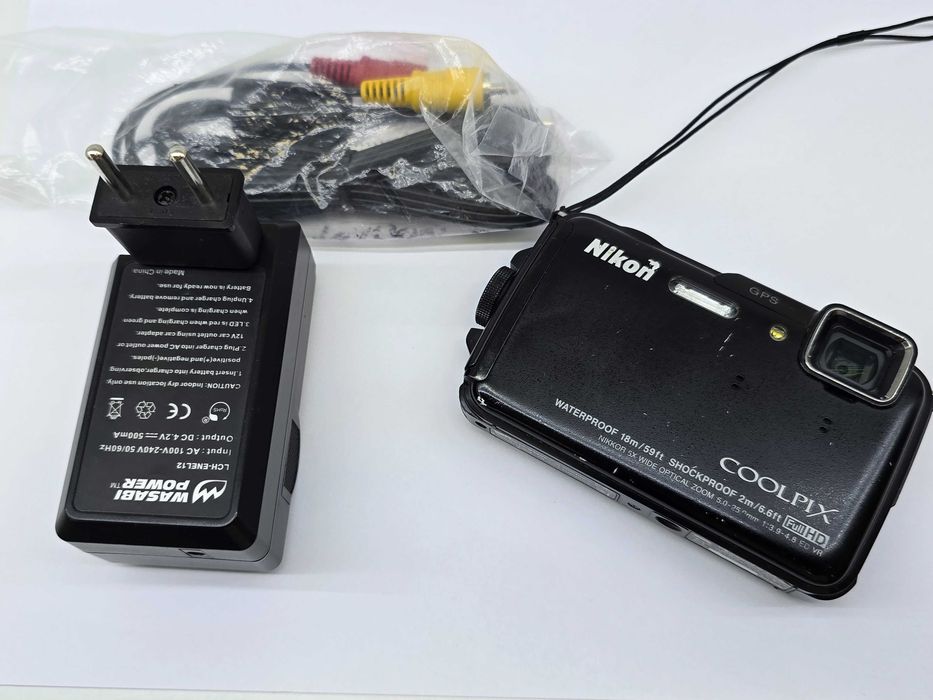 Aparat Nikon Coolpix AW110 wodoodporny WiFi GPS