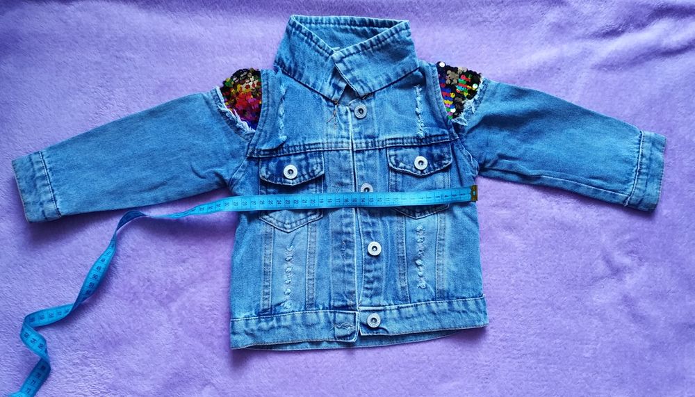 Джинсовая кофточка