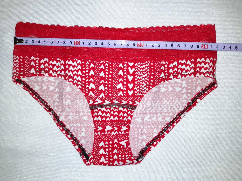 Victoria's Secret Oryginalne bawelniane Hiphugger 95% cotton S