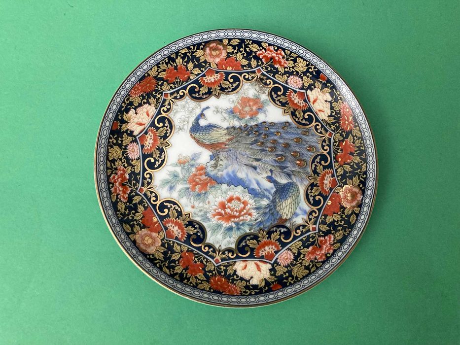 Very Beautiful Satsuma Porcelain Plate, Ancient Japan