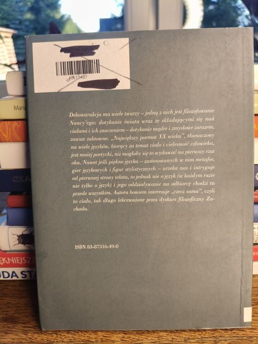 Książka Corpus ⁷³