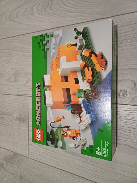 Lego novo/selado Minecraft 8+