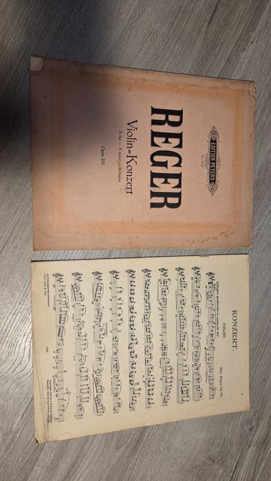 Max Reger Violin koncert op.101 nuty
