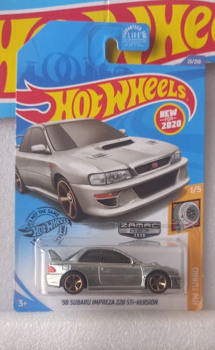 98 Subaru impreza hot wheels zamac 2020