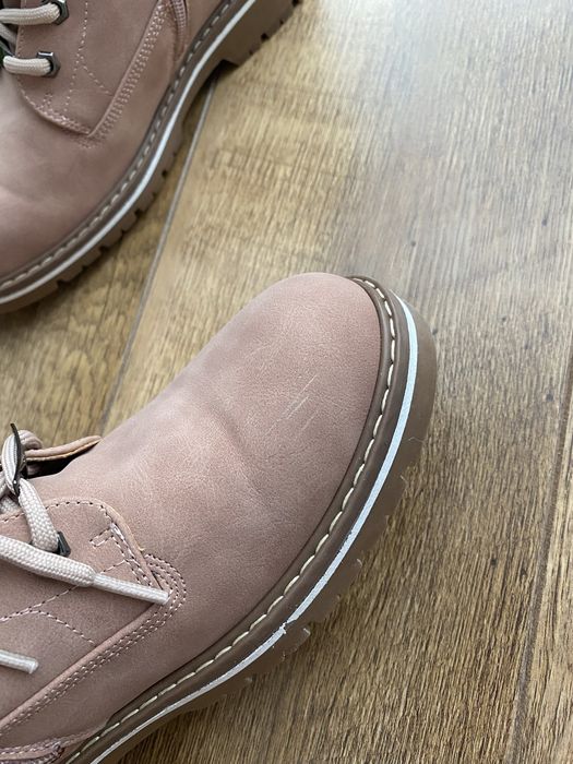 Жіночі зимові черевики з екошкіри