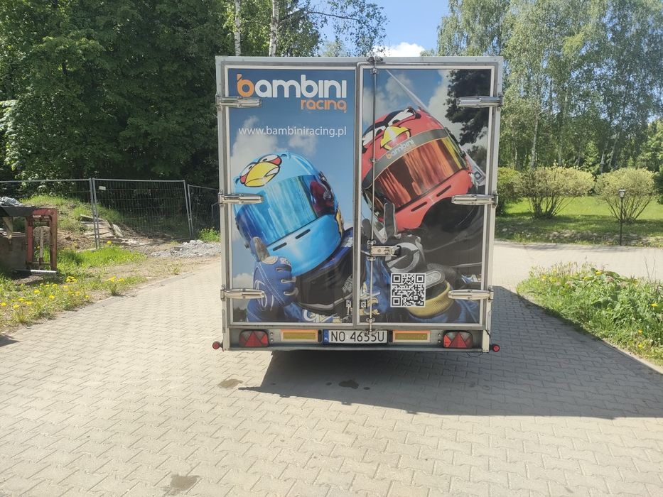 Przyczepa kontener izoterma HUMBAUR
