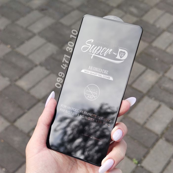 Якісне захисне скло Xiaomi Redmi Note 13 5G защитное стекло 5D сяоми