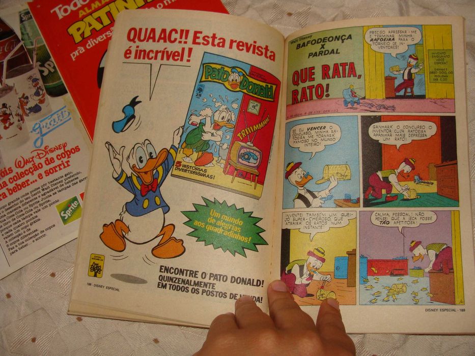 Livro de BD Disney Especial - Reedição Nº1 - Os Bandidos