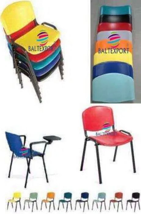 Cadeira Fixa Multiusos Visitante Reunião Formação Escolar Refeitório